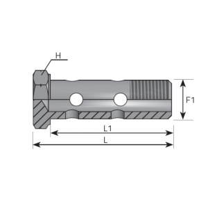 Double Metric Bolt. (ABFDM)